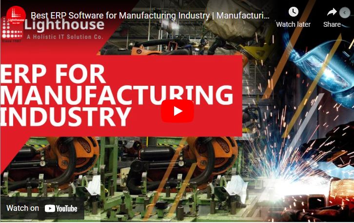 erp for manufacturing industry